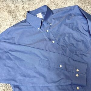Brooks Brothers The Original Polo Shirt Long Sleeve Button Down Preppy 16 1/2